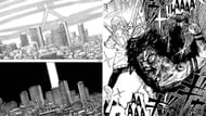 Angel using Jacob's ladder attack on Sukuna (Image via Shueisha)